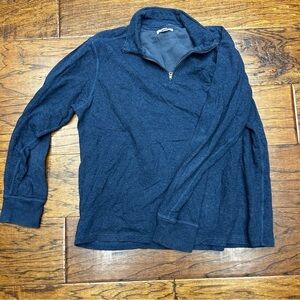 J crew knit goods cotton‎ 1/4 zip sweater